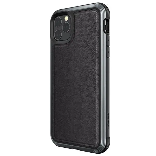 X-Doria Defense Lux Protective Leather Case For Apple iPhone 11 Pro Max Black