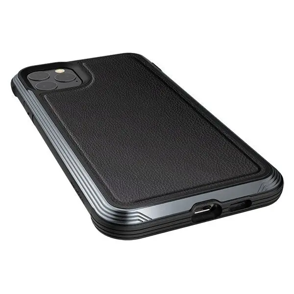 X-Doria Defense Lux Protective Leather Case For Apple iPhone 11 Pro Max Black