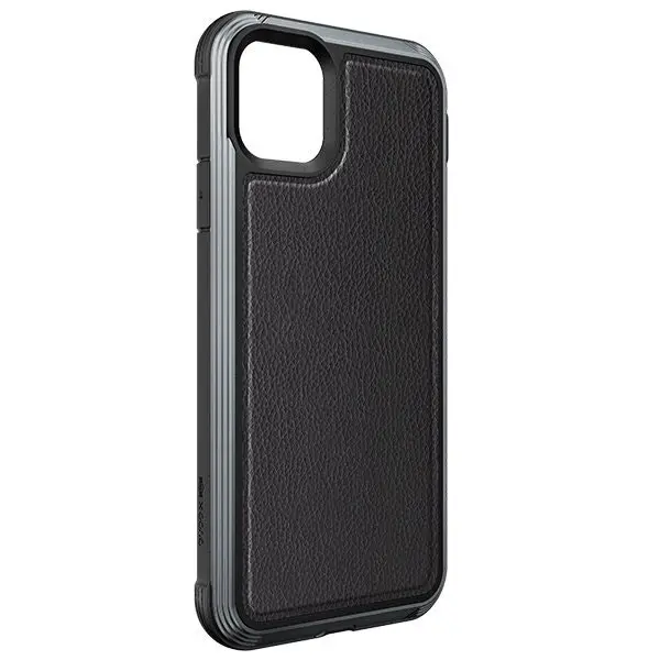 X-Doria Defense Lux Protective Leather Case For Apple iPhone 11 Pro Max Black