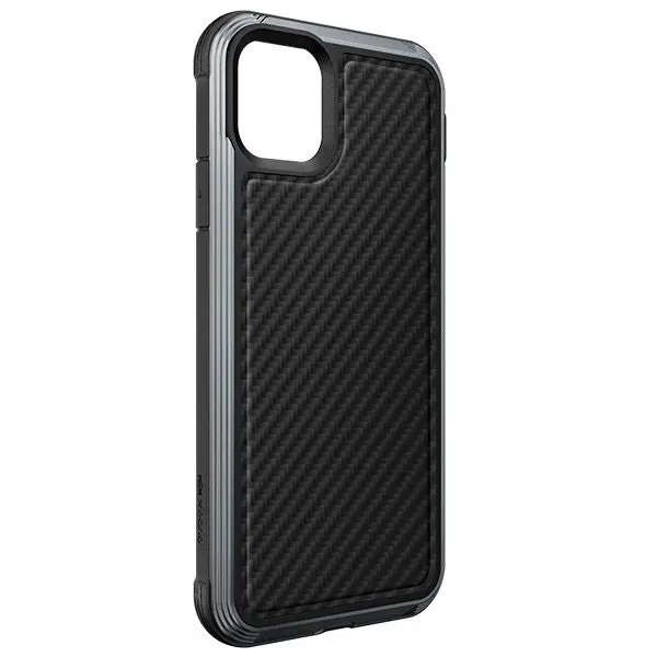 X-Doria Defense Lux Protective Carbon Case/Cover For Apple iPhone 11 Pro Max BLK