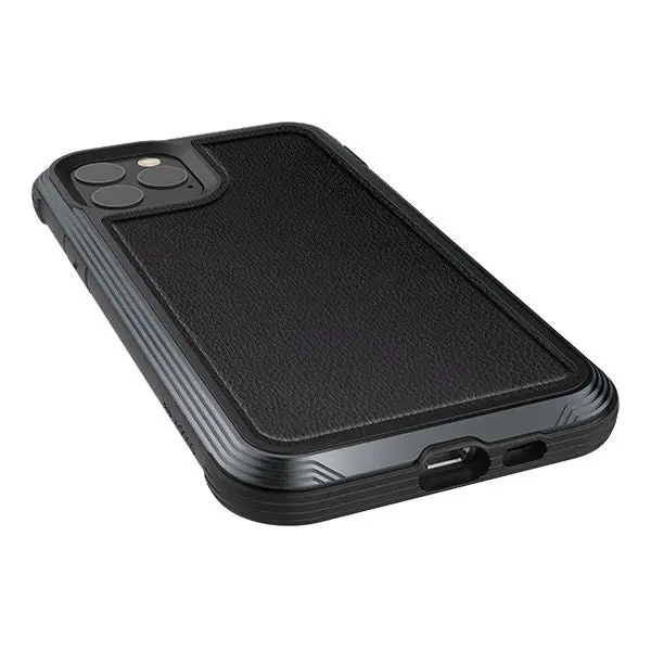 X-Doria Defense Lux Protective Leather Case/Cover For Apple iPhone 11 Pro Black