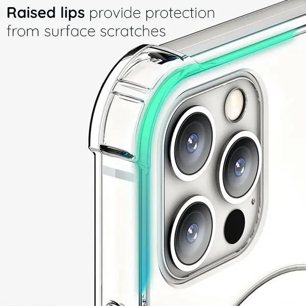 Urban MagSafe Phone Case Protective Back Cover For Apple iPhone 12 Pro Max Clear