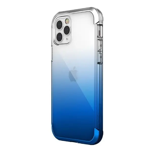 X-Doria Raptic Air Shockproof Case/Cover For Apple iPhone 12/Pro Blue Gradient