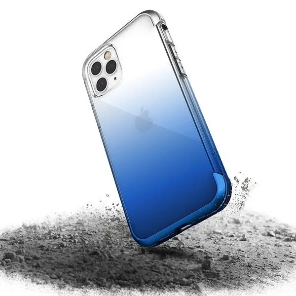 X-Doria Raptic Air Shockproof Case/Cover For Apple iPhone 12/Pro Blue Gradient