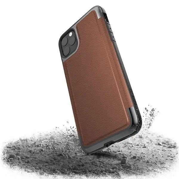 X-Doria Defense Prime Protective Case/Cover For Apple iPhone 11 Pro Max Brown