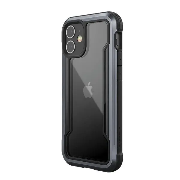 X-Doria Raptic Shield Protective 5.4" Mobile Case/Cover For iPhone 12 Mini Black