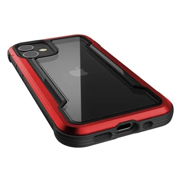 X-Doria Raptic Shield Protective Heavy Duty Case For Apple iPhone 12 Mini Red