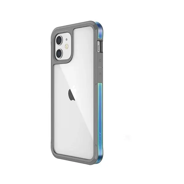 X-Doria Raptic Edge Shockproof Case/Cover For Apple iPhone 12 Mini Iridescent