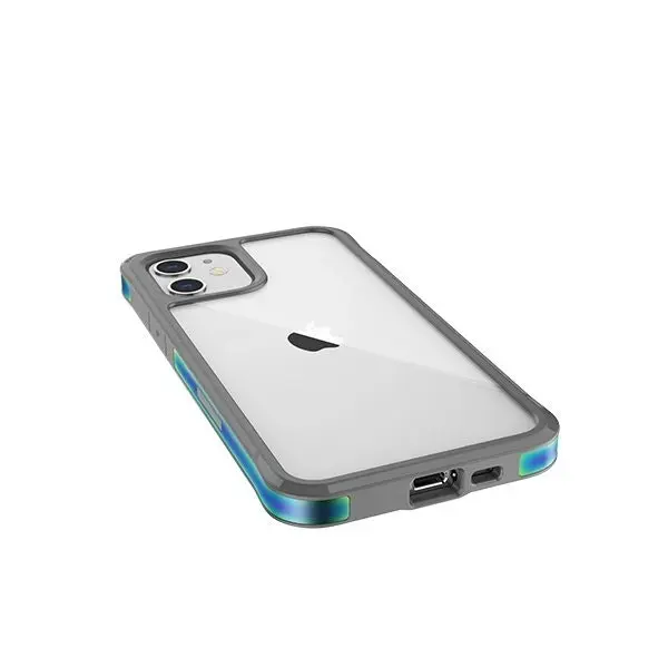 X-Doria Raptic Edge Shockproof Case/Cover For Apple iPhone 12 Mini Iridescent