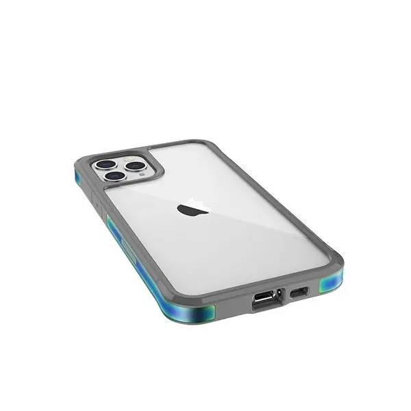 X-Doria Raptic Edge Shockproof Case/Cover For Apple iPhone 12/Pro Iridescent