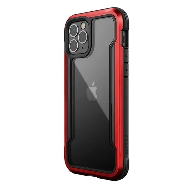 X-Doria Raptic Shield 6.7" Protective Case/Cover For Apple iPhone 12 Pro Max Red