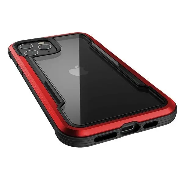 X-Doria Raptic Shield 6.7" Protective Case/Cover For Apple iPhone 12 Pro Max Red