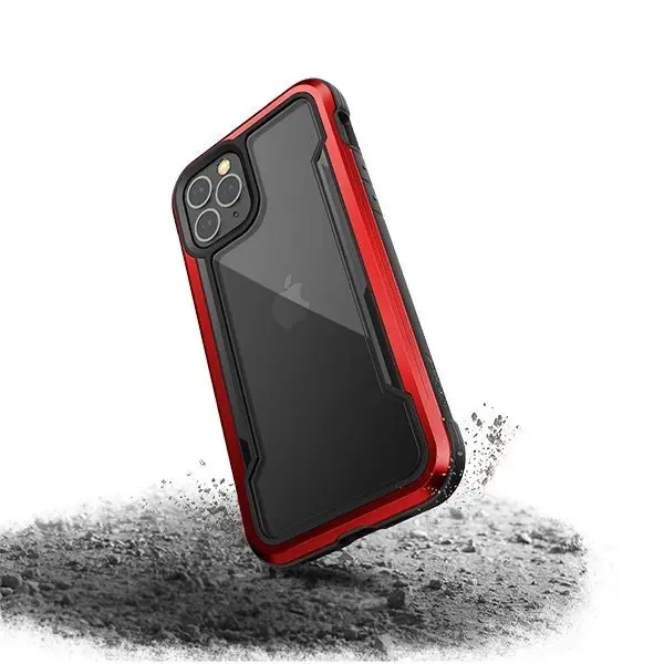 X-Doria Raptic Shield 6.7" Protective Case/Cover For Apple iPhone 12 Pro Max Red