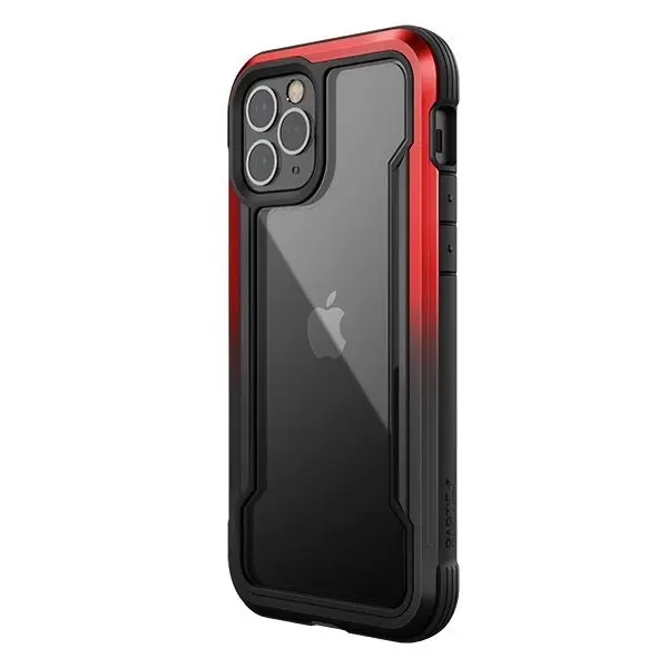 X-Doria Raptic Shield 6.7" Protective Case For Apple iPhone 12 Pro Max Black/Red