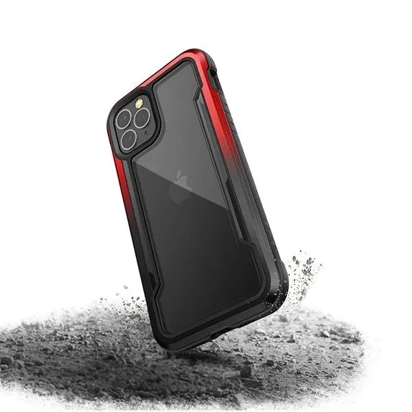 X-Doria Raptic Shield 6.7" Protective Case For Apple iPhone 12 Pro Max Black/Red