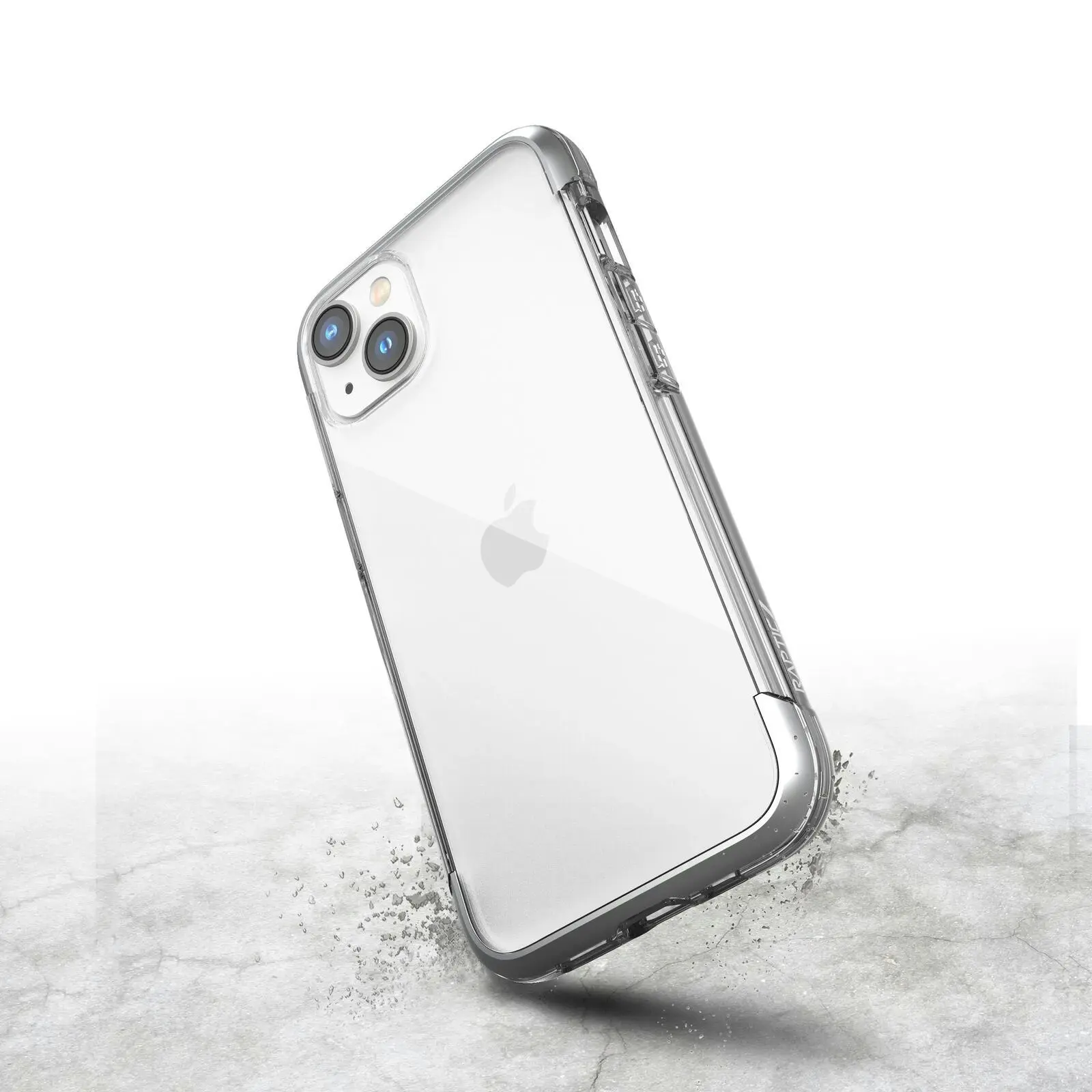 X-Doria Raptic Air Mobile Phone Protection Case Cover For Apple iPhone 14 Silver