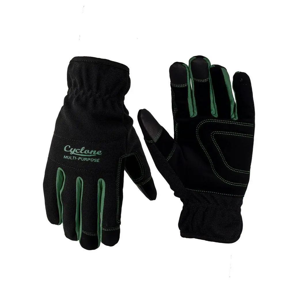 2x Cyclone Size Small Multi-Purpose Gardening Gloves Touch Screen Compatible