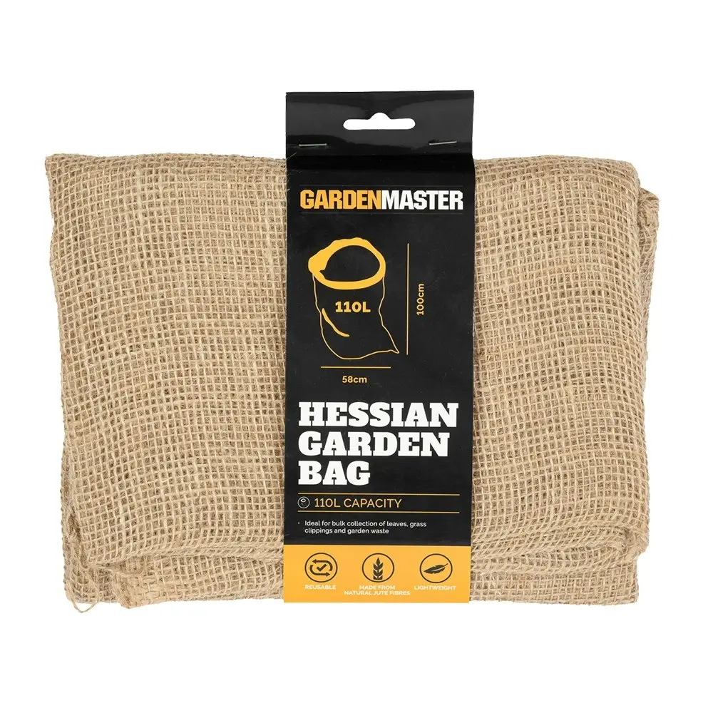 5x Gardenmaster Reusable Durable Waste Gardening Bag Hessian Heavy Duty 110L