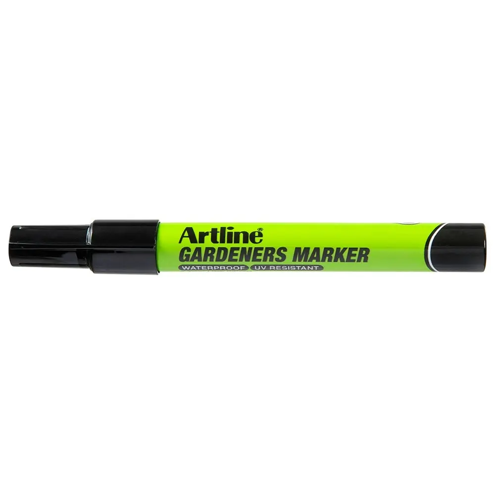 12PK Artline Gardeners Permanent Marker 1.5mm Bullet Nib - Black