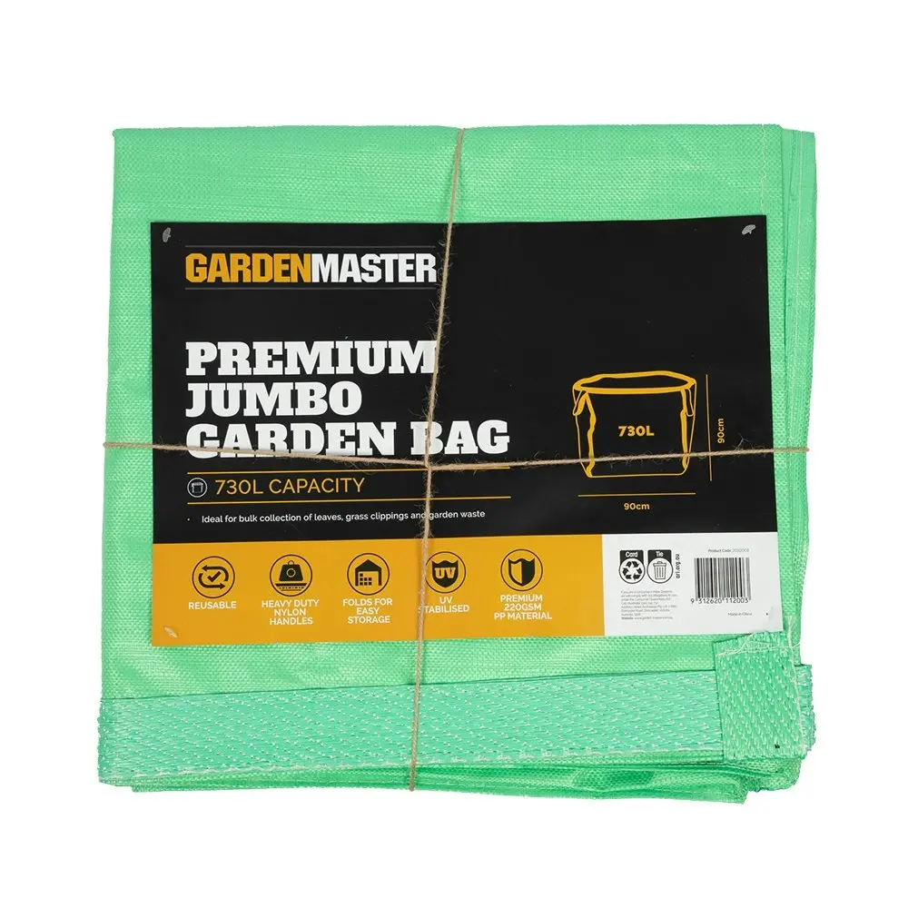 Gardenmaster Reusable Plant Waste Jumbo Gardening Bag Durable Heavy Duty 730L