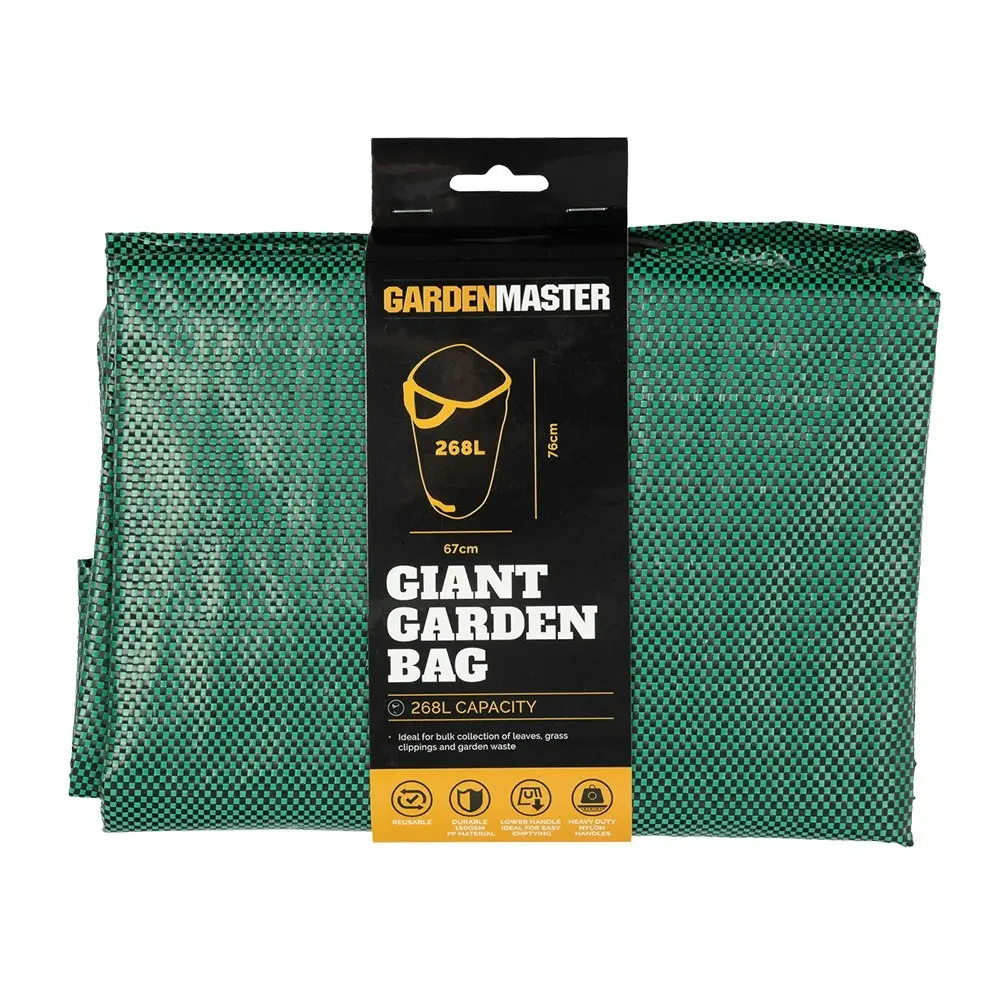 5x Gardenmaster Reusable Durable Plant Waste Giant Gardening Bag Heavy Duty 268L