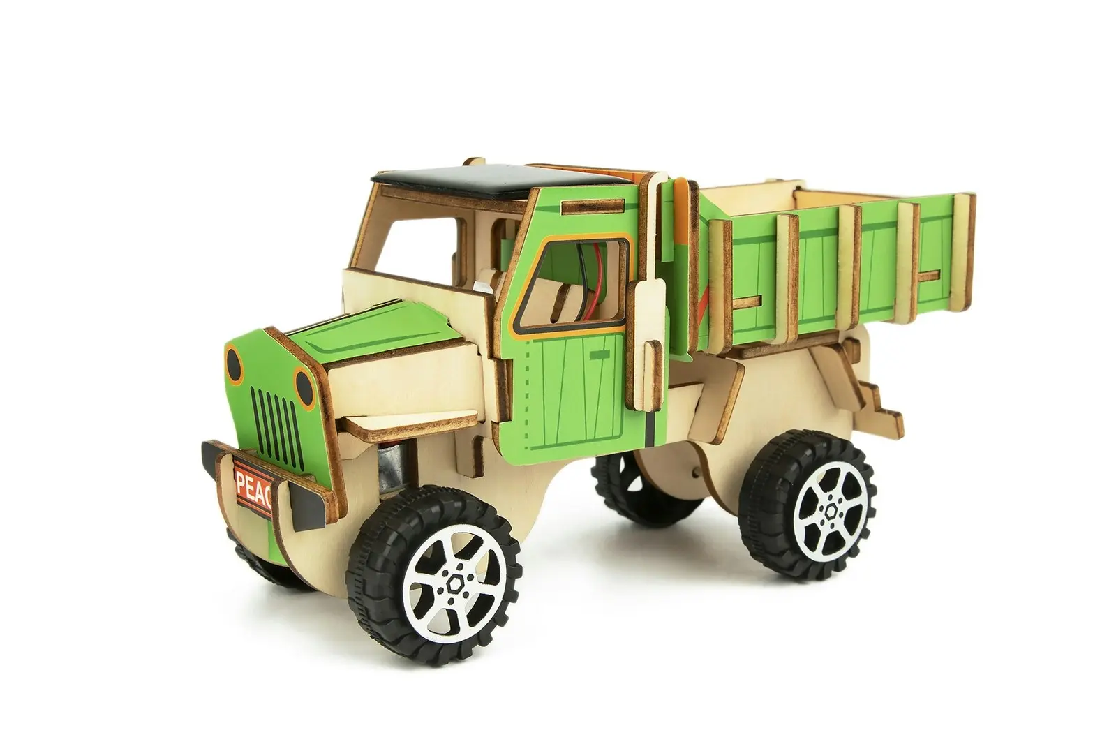 42pc Tookyland DIY 3D Wooden Solar Truck Science/Craft Activity Play Kit Kids 3+