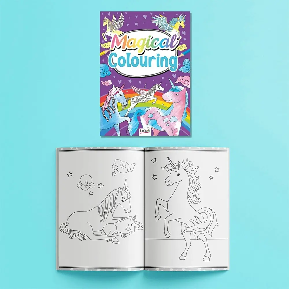 Bookoli Ultimate Play Case: Unicorn World Activity Case Craft Kit Childrens