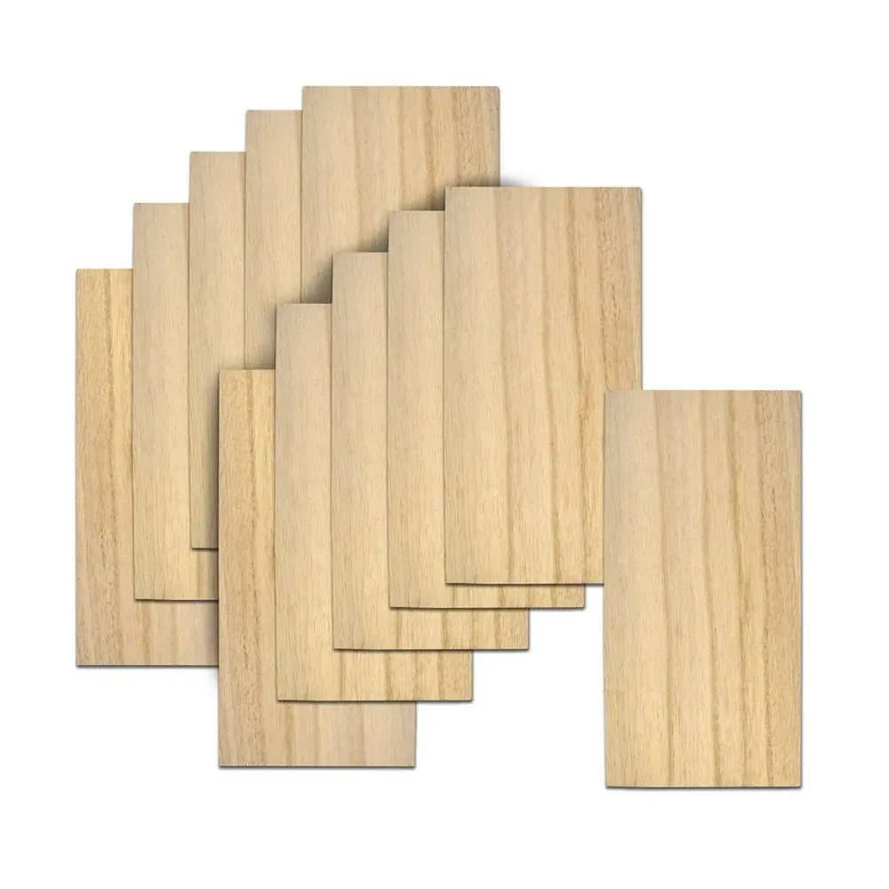 2x 11pc Boyle Hobby DIY Kids/Adult Model/Building Paulownia Wood Sheet Pack