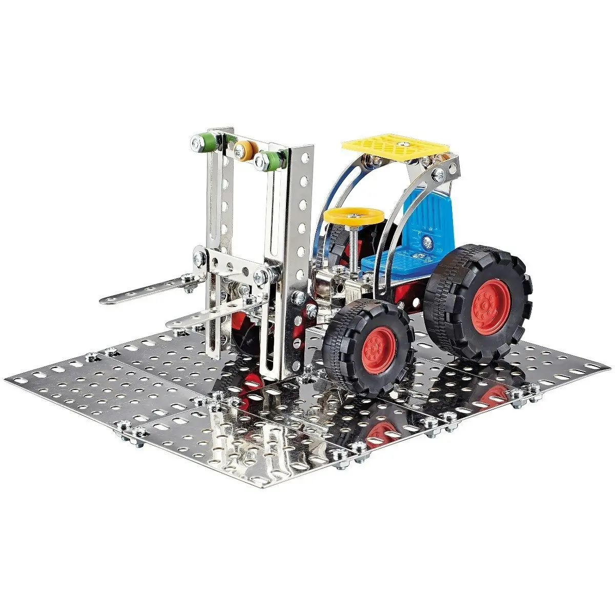 STEAM Metal Craft 18cm Forklift DIY Construction Kit Activity Toy Kids/Child 8y+