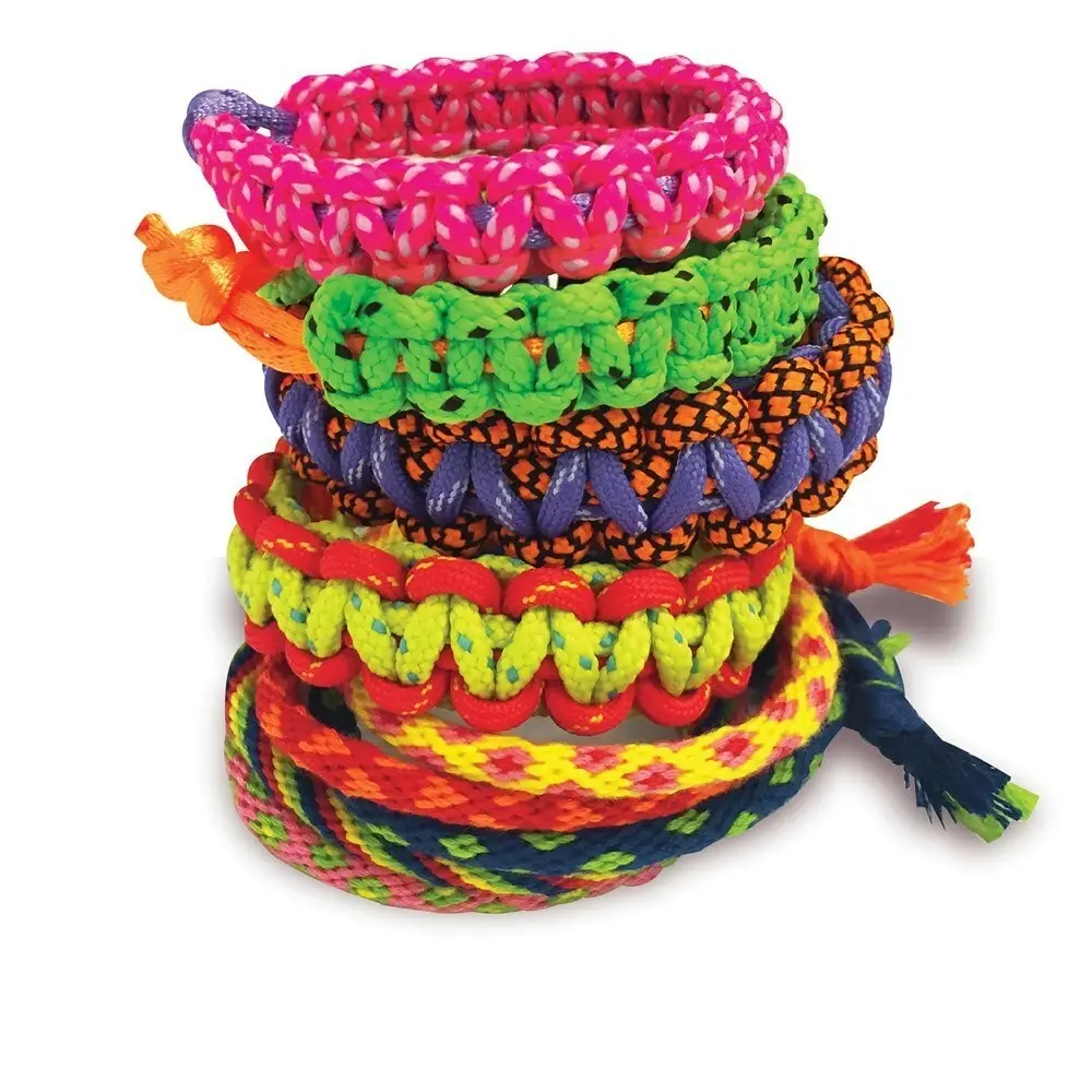 4M KidzMaker Make Your Own DIY Friendship Bracelets Kids Art/Craft Activity 5y+