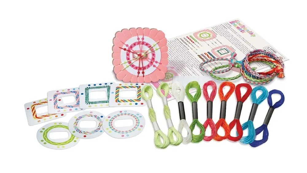 4M Glow-in-The-Dark DIY Glow Friendship Bracelets Kids Make Your Own Art 5y+