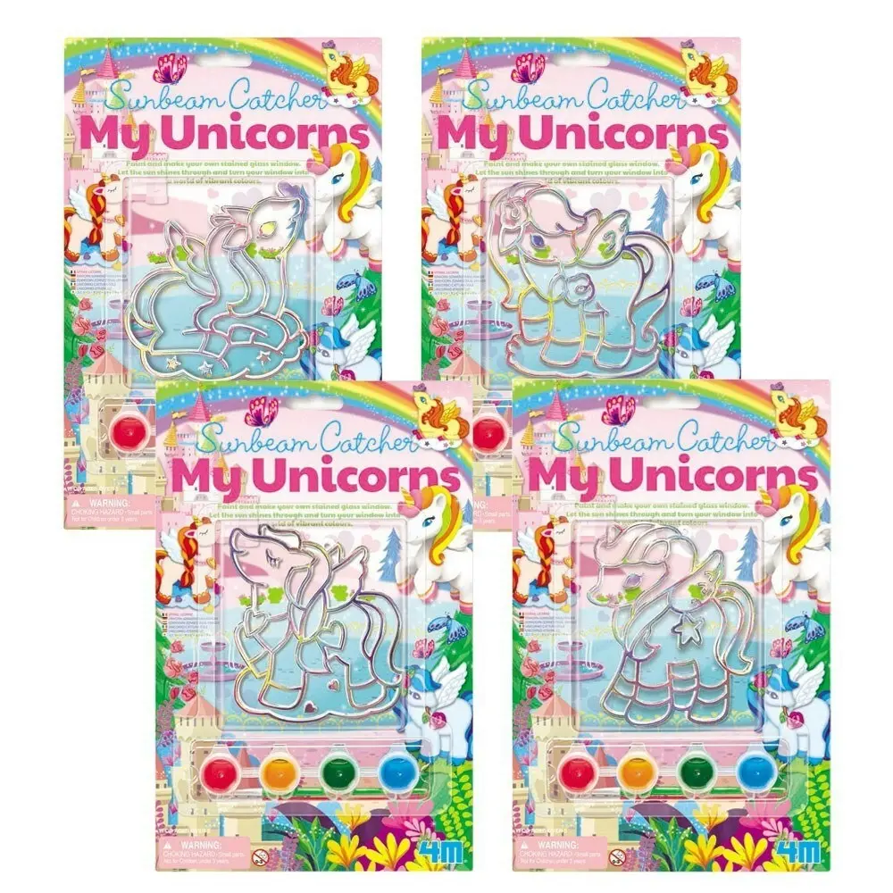 4M Paint-Your-Own My Unicorn Sunbeam Catcher Kids/Children Art 5y+ Assorted