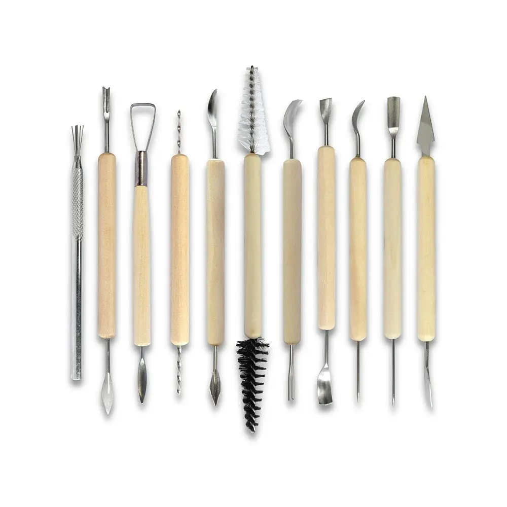 11pc Boyle 28.4cm Modelling Tool Set Clay/Ceramic Sculpting/Carving Materials 6+