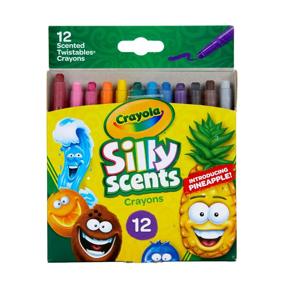 36pc Crayola Twistables Silly Scents Mini Kids Art/Craft Twist Colouring Crayons