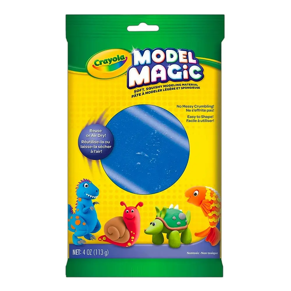 Crayola Kids Creative Model Magic Material 113gms Yellow/Red/Blue 36m+