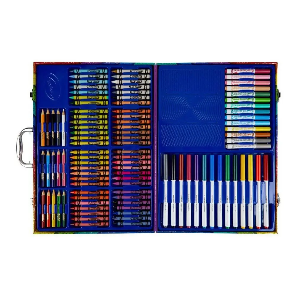 115pc Crayola Imagination Art Case Set w/ Crayons/Pencils/Markers For Kids 4+