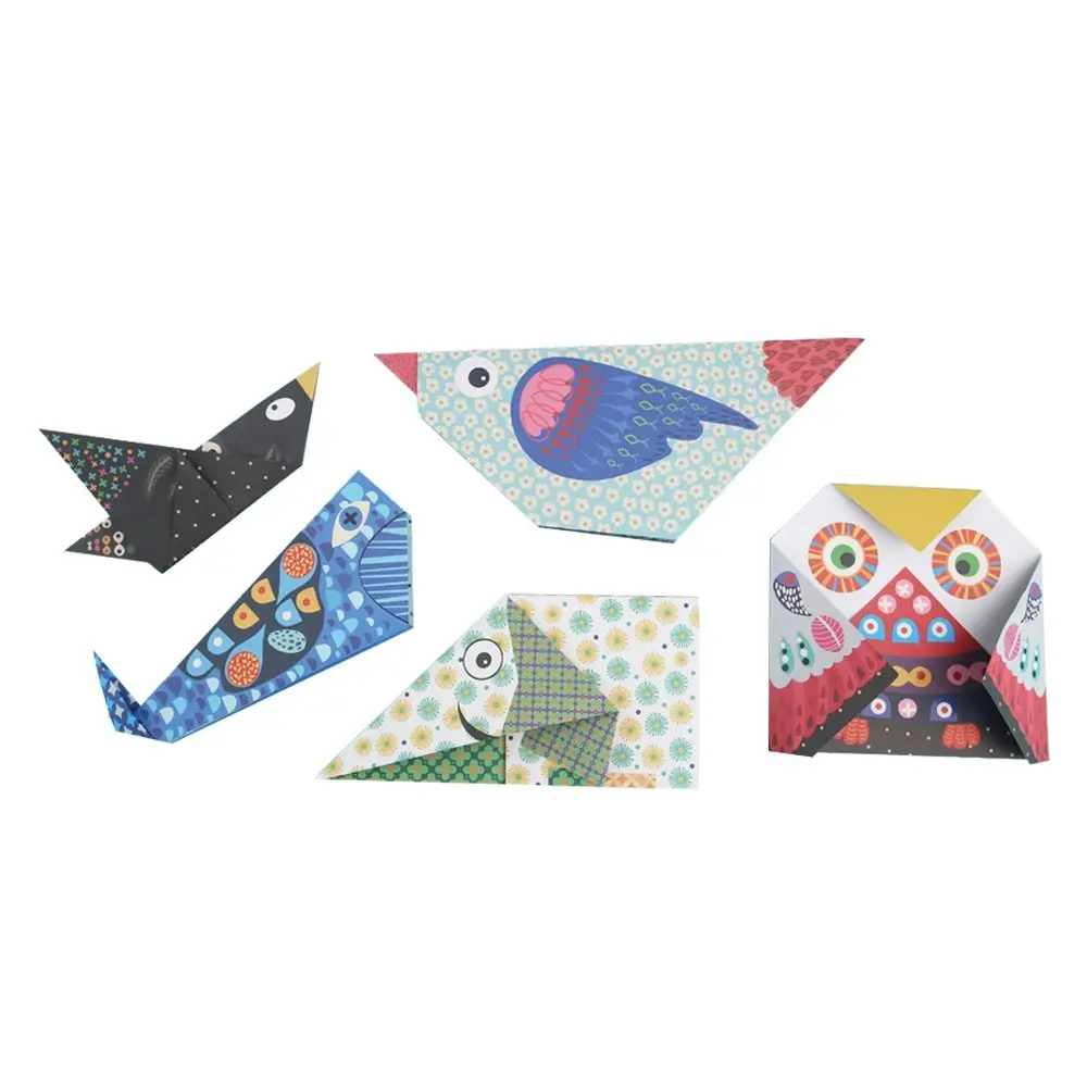 28pc Jarmelo Origami DIY Animal United Paper Plane Kids Folding Craft/Sticker 3+