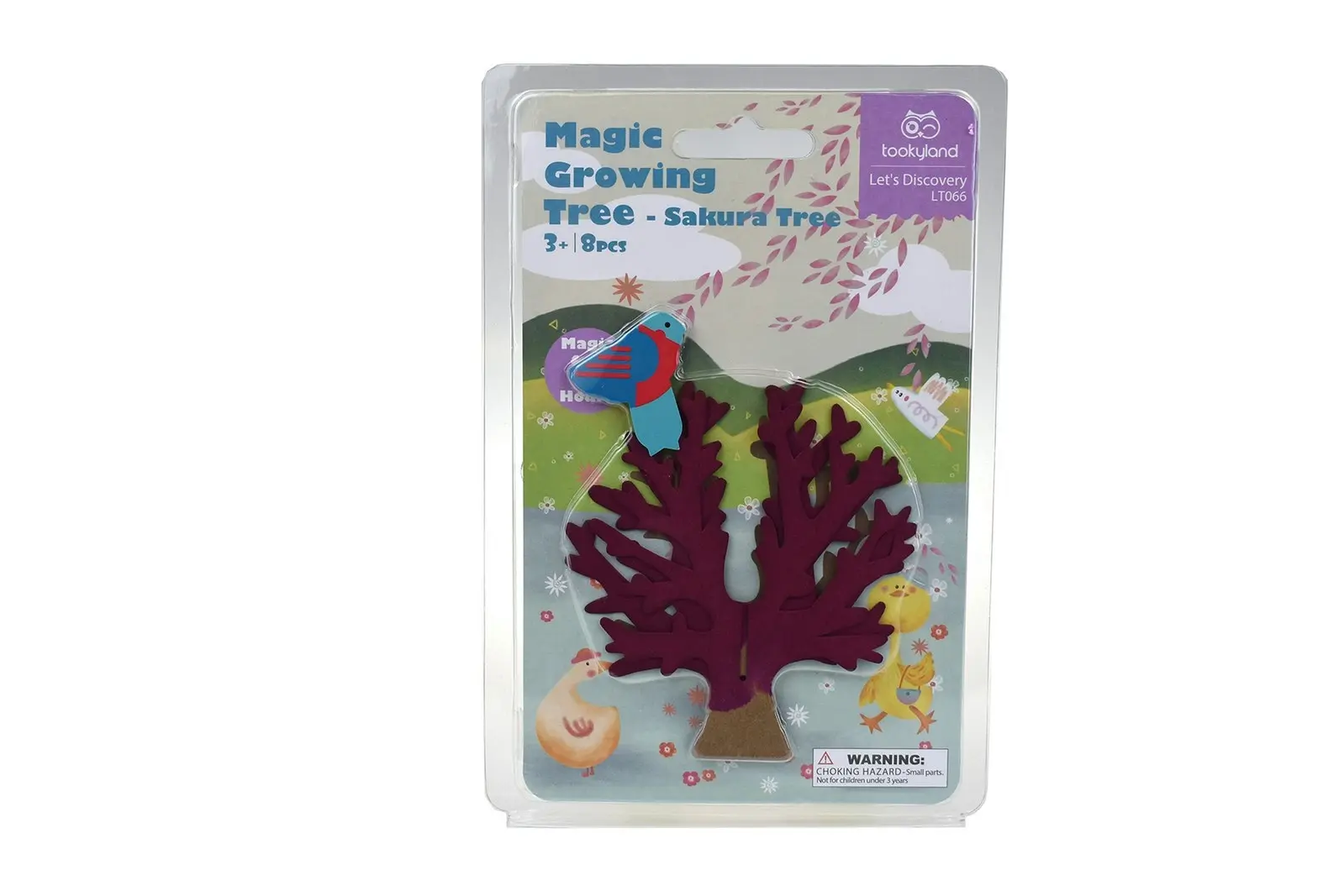 Tookyland Magic Growing Sakura Cherry Blossom Tree Art/Craft Activity Toy 3y+