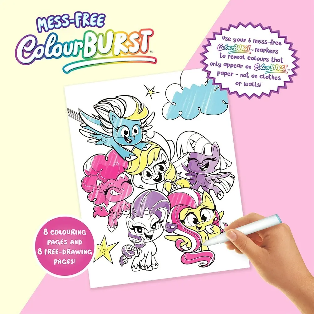 Inkredibles Colour Burst My Little Pony Colouring Activity Kit Art Pad 3y+