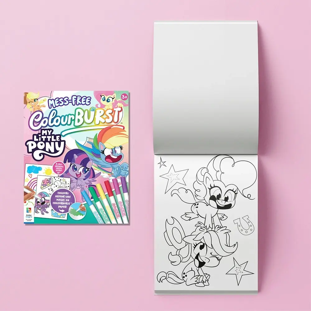 Inkredibles Colour Burst My Little Pony Colouring Activity Kit Art Pad 3y+