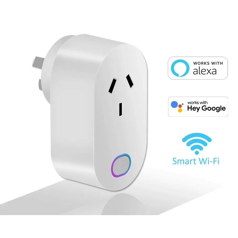 Sansai Smart Wifi Plug Smartphone App Remote Control iOS/Android AU Wall Socket