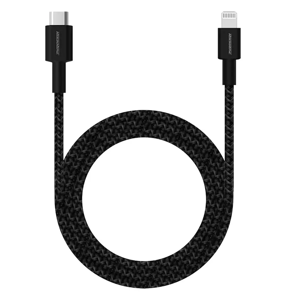 RockRose Liberty CL 1m 20W USB-C to Lightning MFI-Certified Cable For Apple