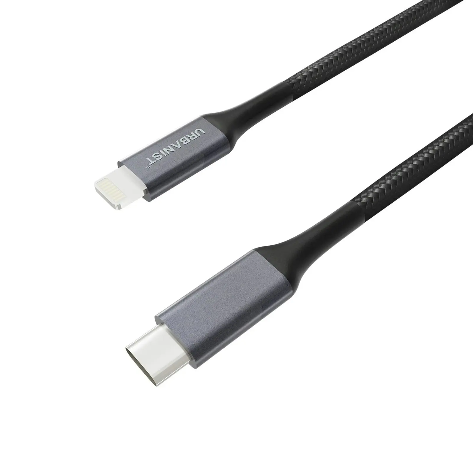 Urban 60W PD USB-C to Lightning MFI-Certified 2m Charging Cable For iPhone Apple