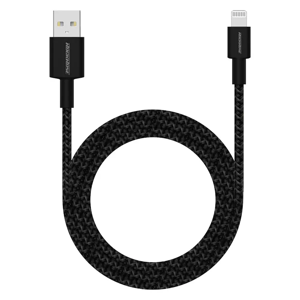 RockRose Liberty AL 1m Charge USB-A to Lightning MFI-Certified Cable For Apple