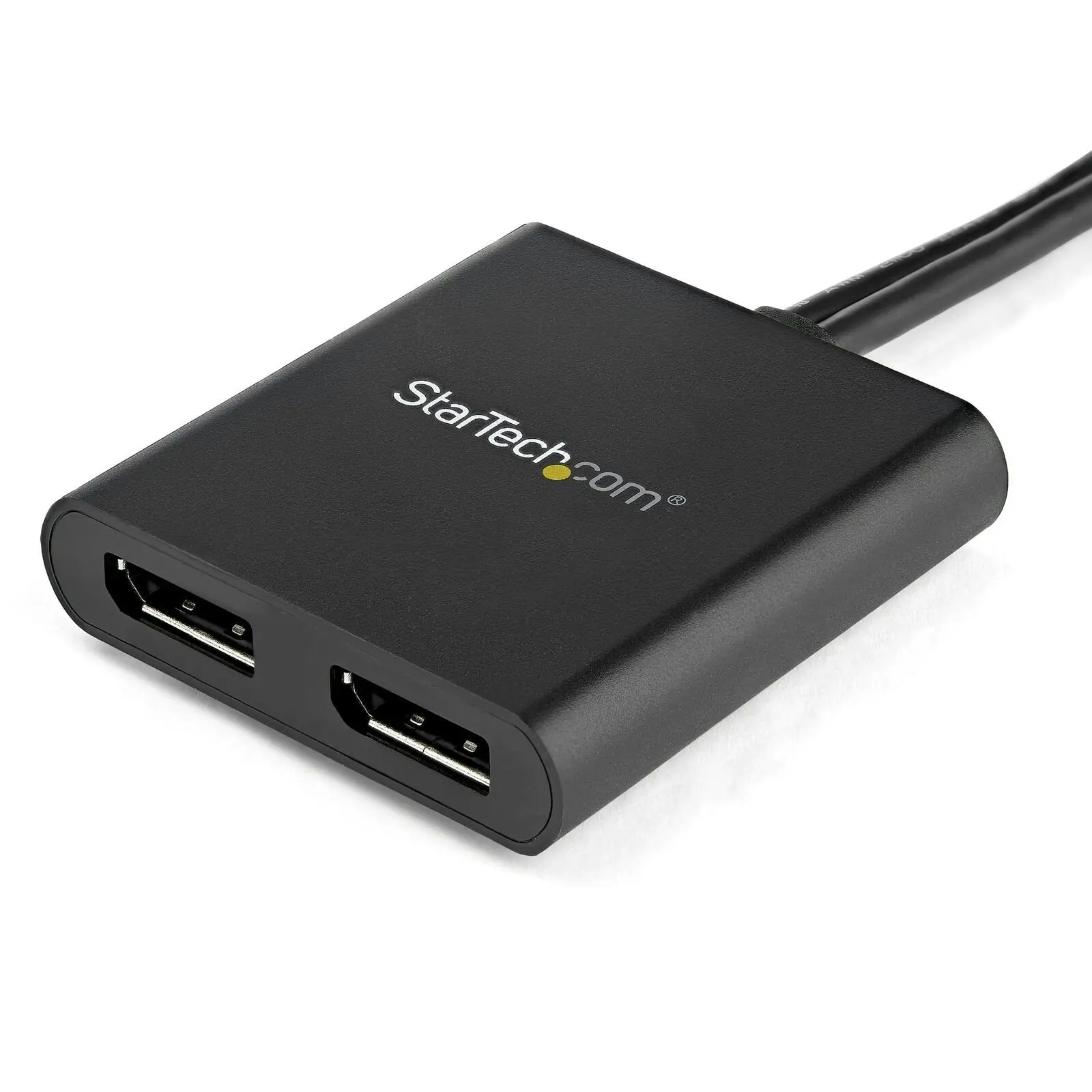 Star Tech DisplayPort 1.2 Input/Output MST Hub To Dual 4K/30Hz BLK For PC/Laptop