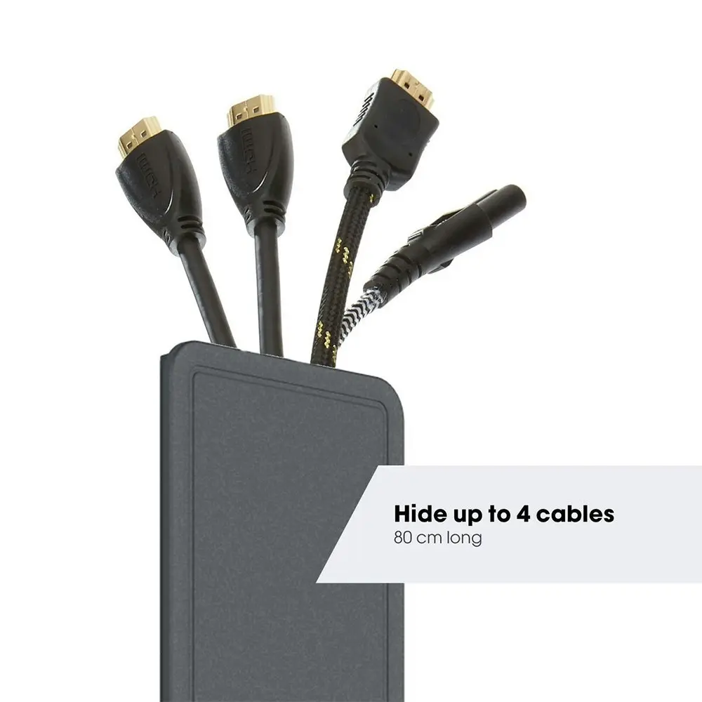 Vogel's TVA 6000 Slim Wall 80cm Cable Wire Cover Organiser/Management Black