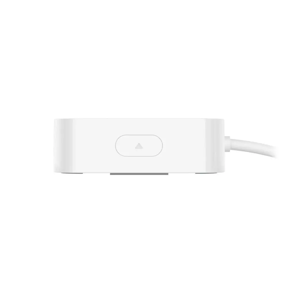 Belkin USB-C 6-In-1 USB-A/MicroSD/Ethernet Multiport Hub Adapter w/Mount White