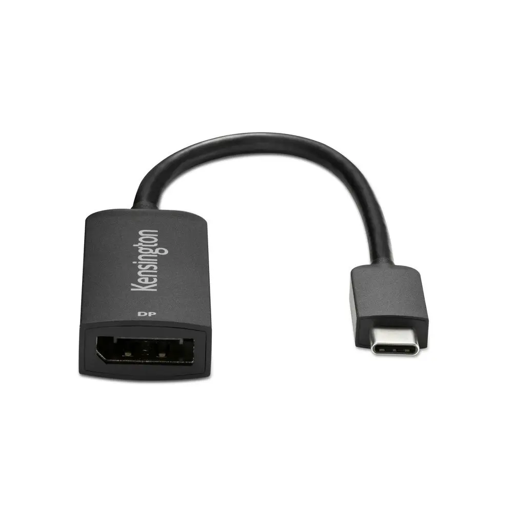 Kensington CV5000 Male USB-C to Female DisplayPort Adapter For PC/Laptop Black