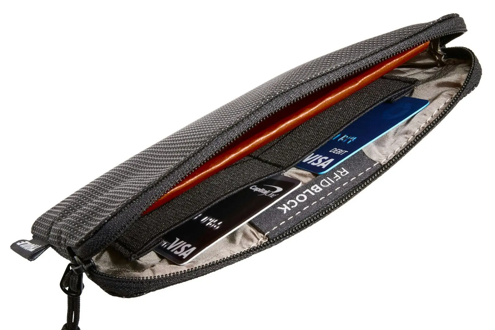 Thule Crossover 2 12cm Travel Passport Storage/Cable Organiser Pouch Bag Black