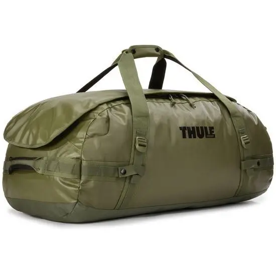 Thule Chasm 2-in-1 Outdoor 90L/74cm Duffel/Backpack Travel Storage Bag Olivine